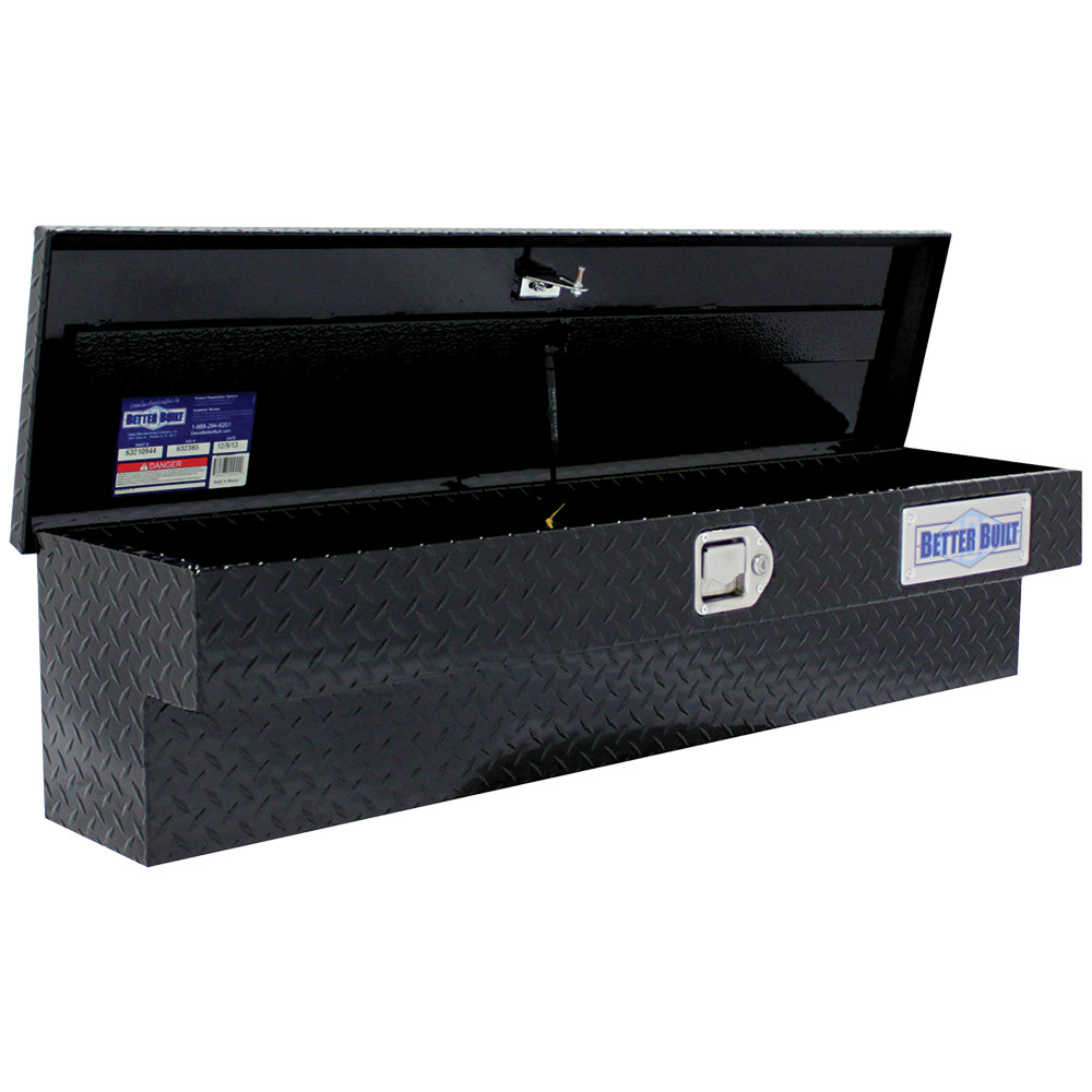 Better Built 48″ Crown Lo-Side Truck Tool Box GLOSS BLACK - Ascmtools