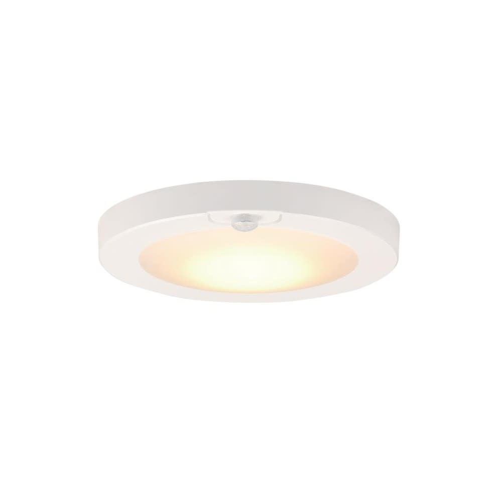Westinghouse 6″ 7W White LED Flush Mount Ceiling Light Fixture - Ascmtools