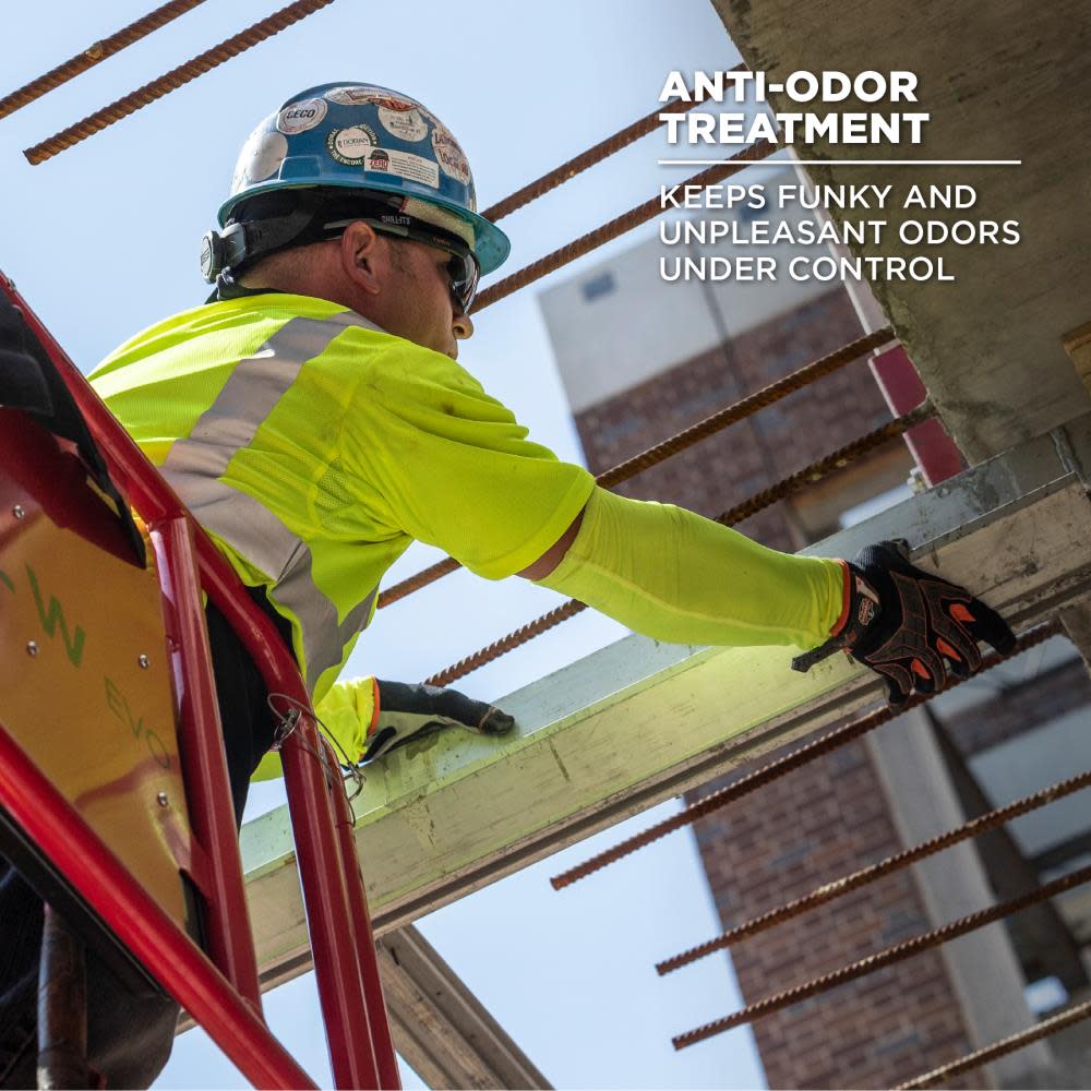 Ergodyne Chill Its 6690 Black Cooling Arm Sleeves 2X - Ascmtools