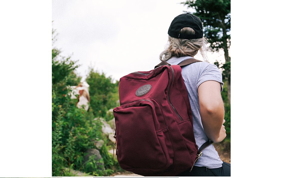 Duluth Pack 21 Liter Capacity Burgundy Large Standard Laptop Backpack - Ascmtools