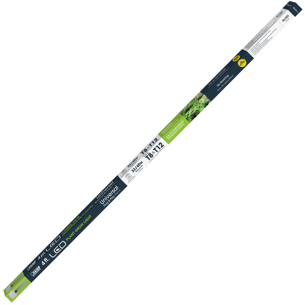 Feit Electric 4′ Plant Grow Linear Tubular LED Bulb 1pk - Ascmtools