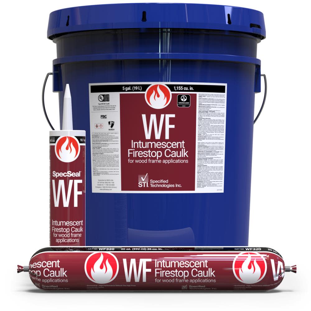 Specified Technologies Inc SpecSeal WF300 Intumescent Firestop Caulk 5 Gallon - Ascmtools