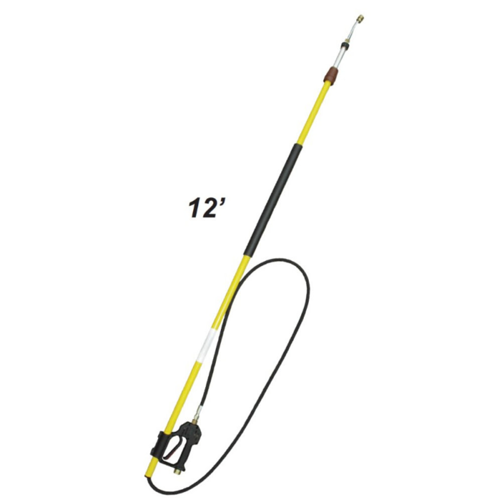 Spraymart Fiberglass Telescoping Lance 6 ft. to 12 ft. - Ascmtools