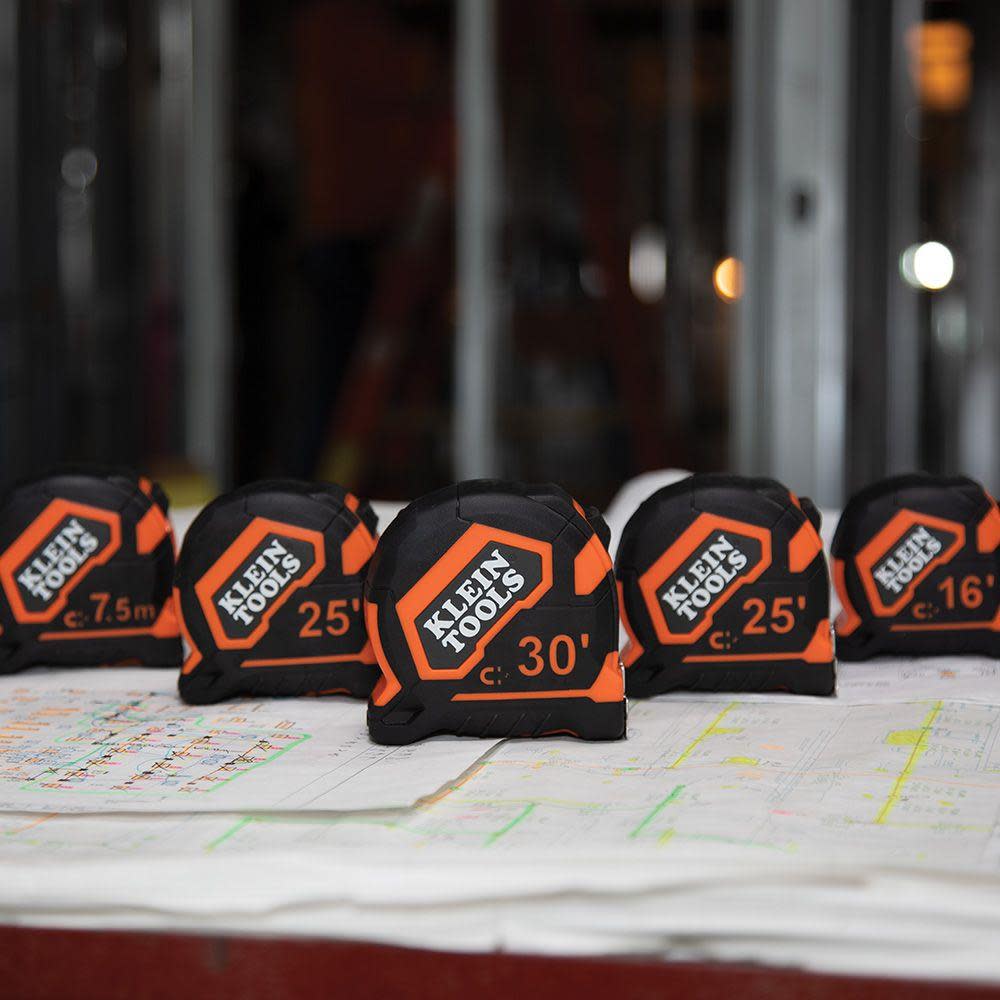 Klein Tools 7.5 m Double Hook Tape Measure - Ascmtools