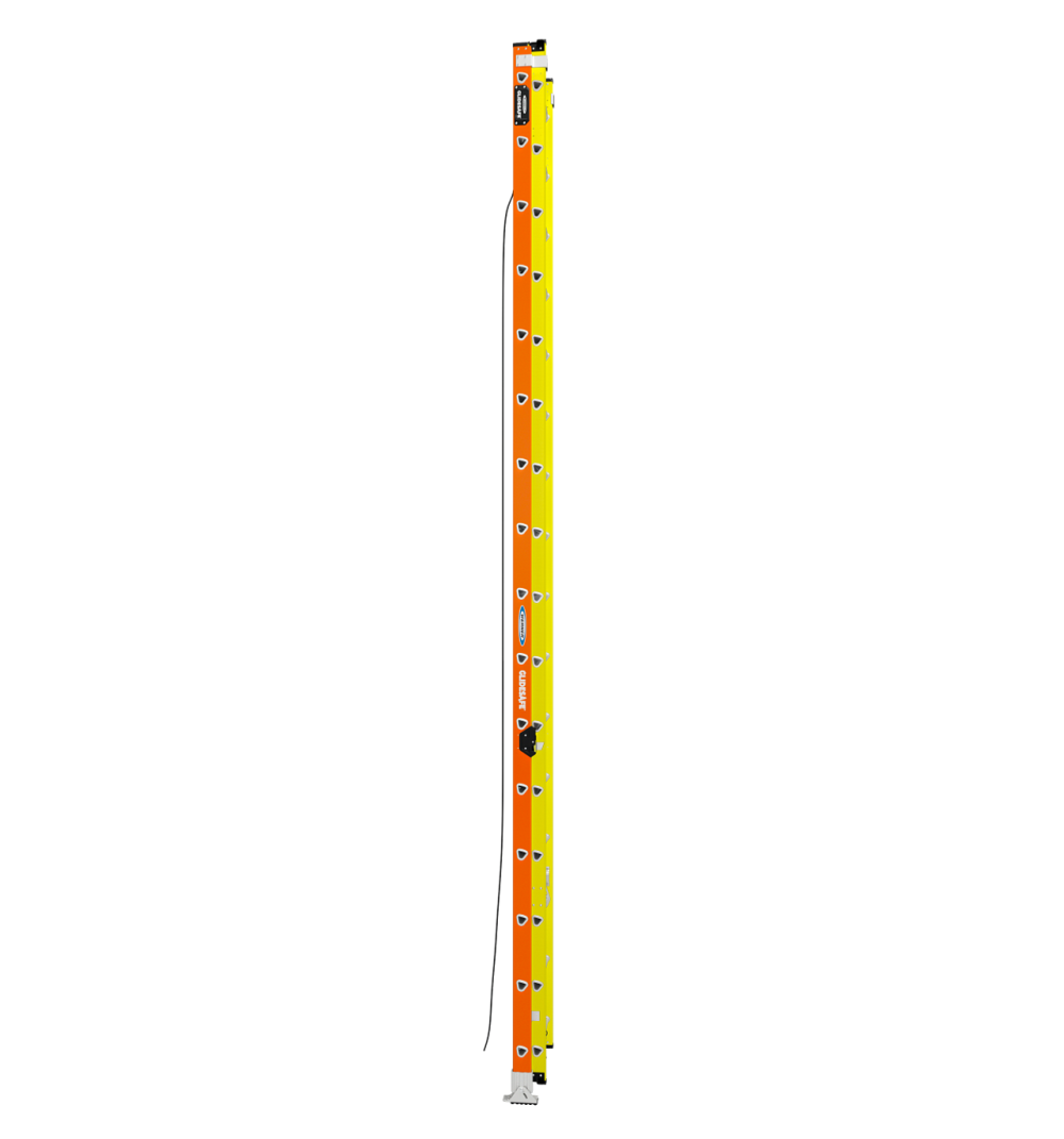 Werner Glidesafe Extension Ladder Fiberglass Tri Rung Type IA 32′ - Ascmtools