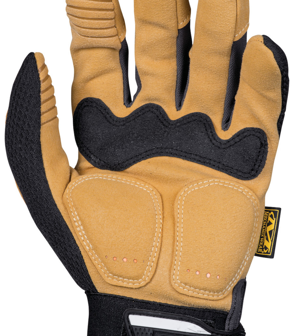 Mechanix Wear M-Pact X-Large Black Heavy Duty Leather Gloves - Ascmtools