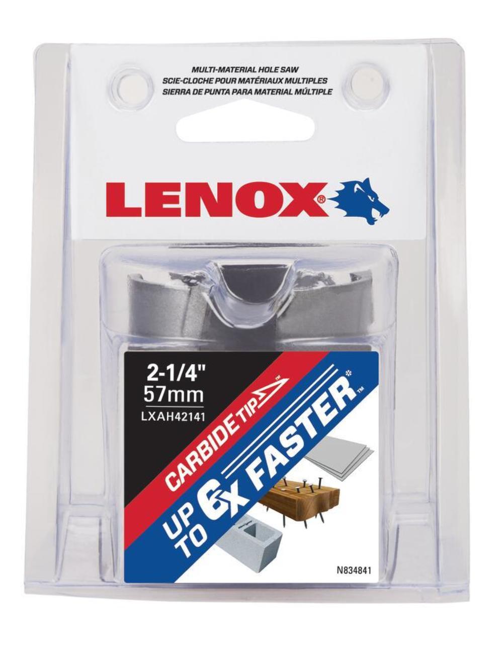 Lenox 2 1/4″ (57MM) MM CARBIDE HOLE SAW - Ascmtools