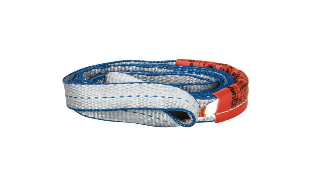 Lift-All 4 Ft. 1-Ply Type 3 & 4 Flat Eye & Eye Polyester Web Sling - Ascmtools
