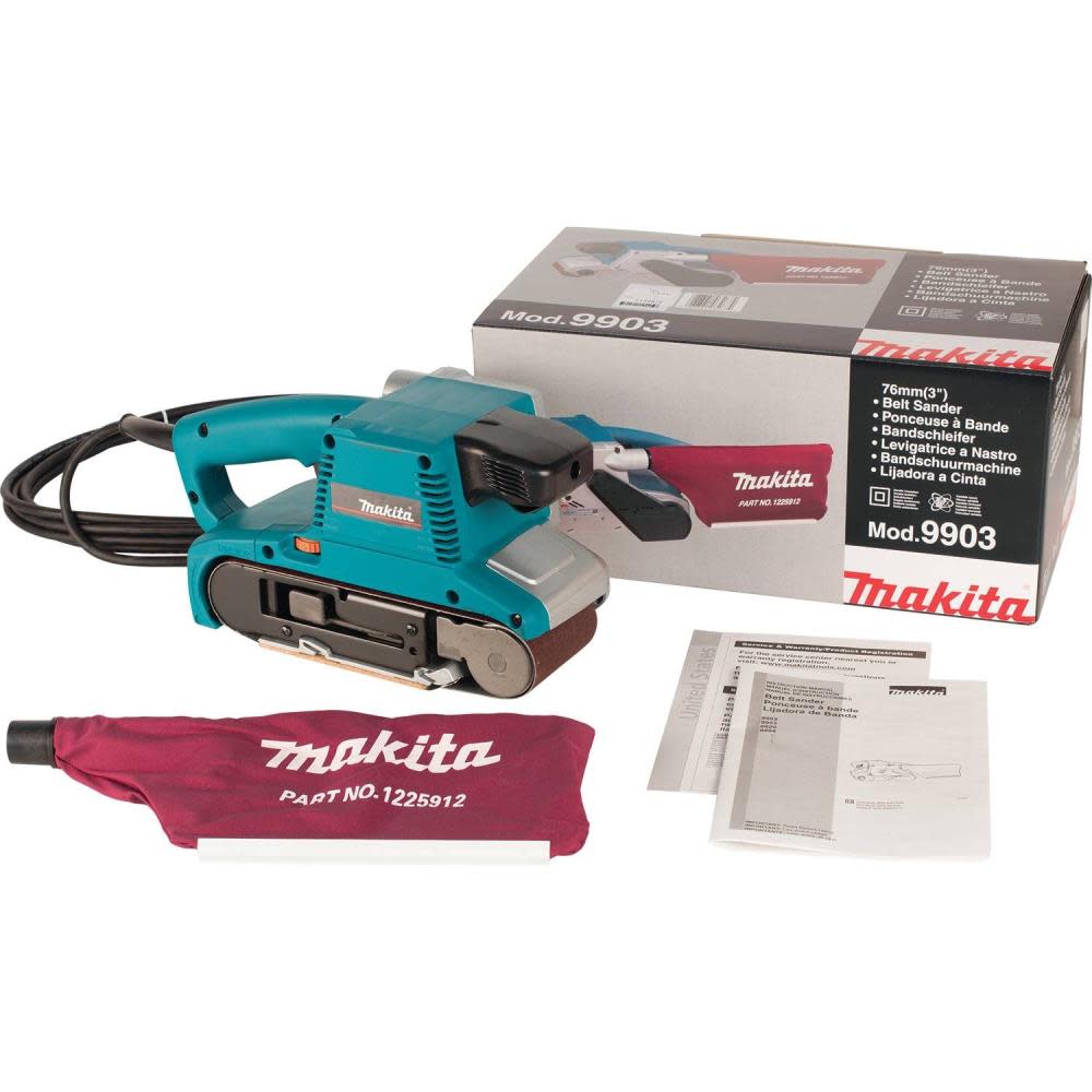 Makita 3 In. x 21 In. Belt Sander - Ascmtools