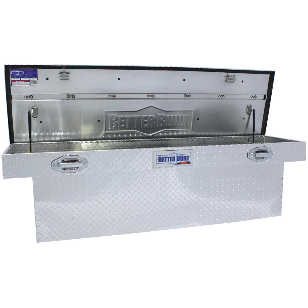 Better Built 58″ SEC Saddle Truck Tool Box DEEP BRITE ALUMINUM - Ascmtools