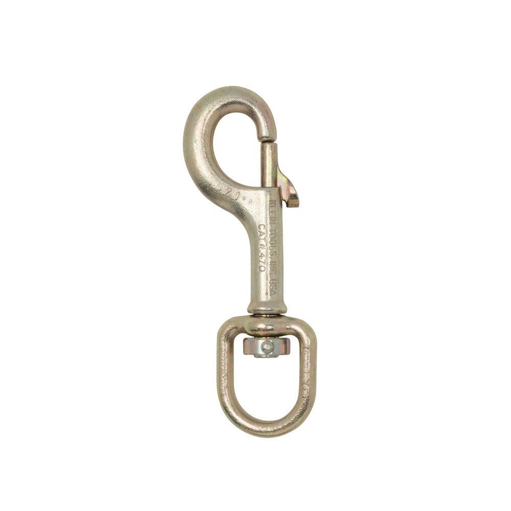 Klein Tools Swivel Hook with Plunger Latch - Ascmtools