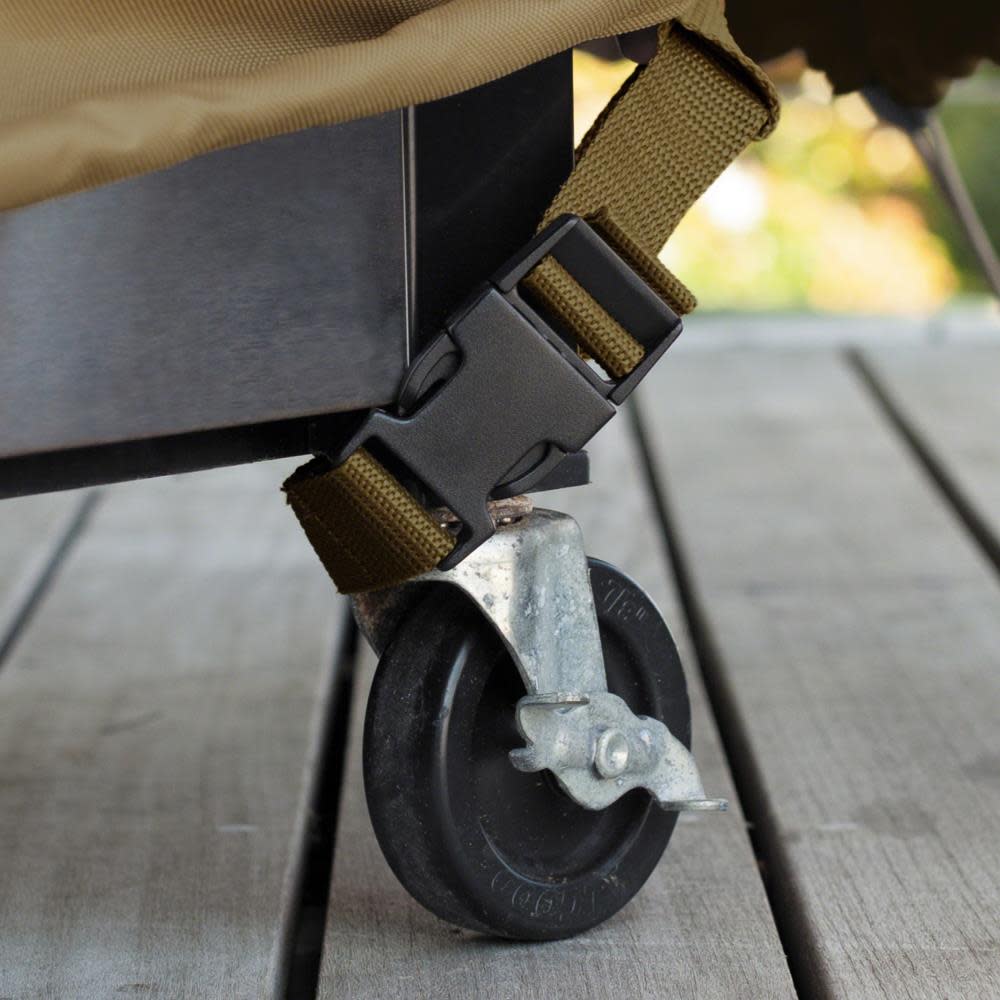 Classic Accessories Veranda BBQ Grill Cover Medium Pebble Bark Earth - Ascmtools