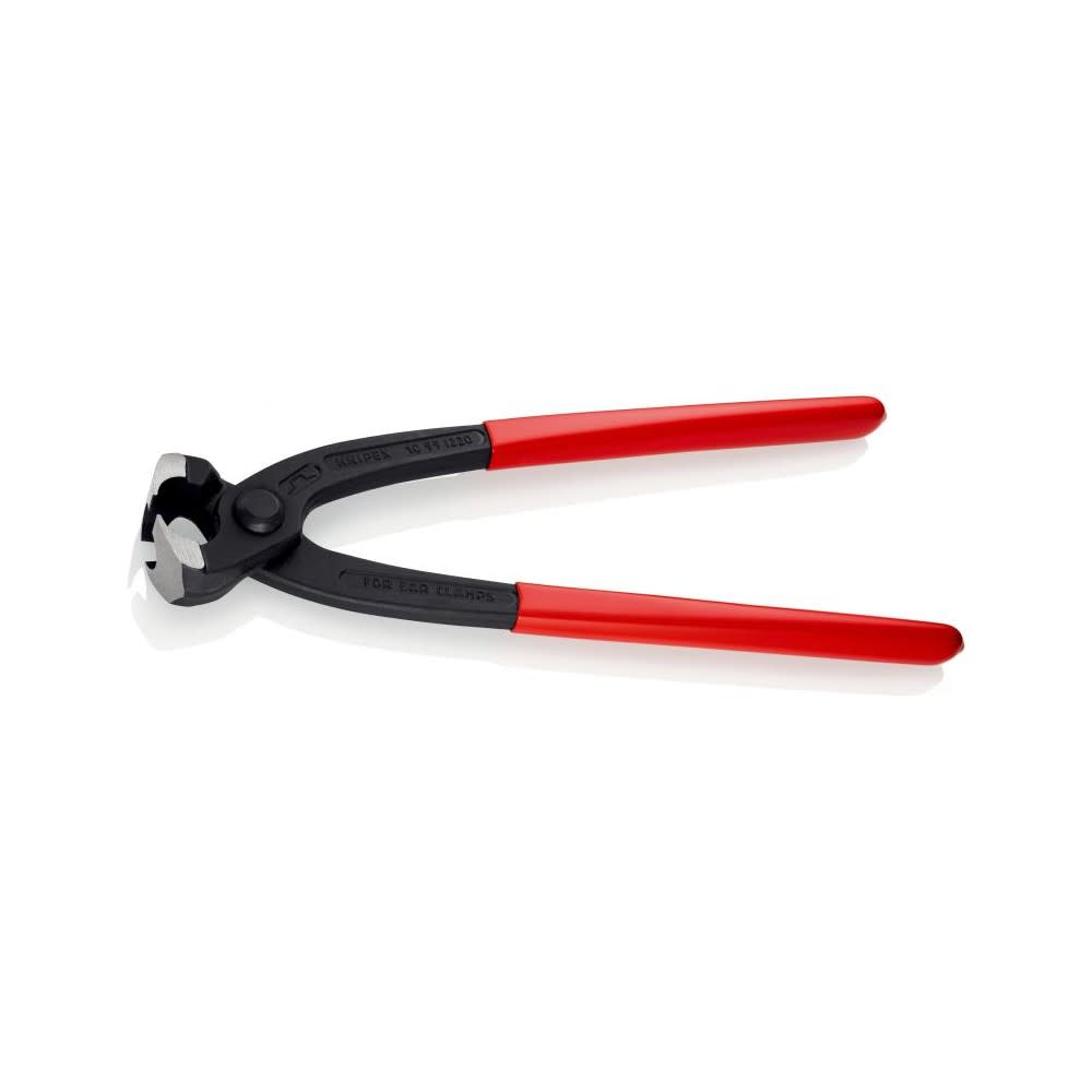 Knipex Ear Clamp Pliers Plastic Coated Handle 220mm - Ascmtools