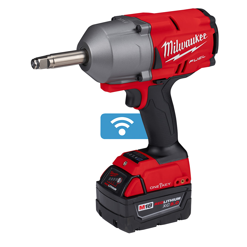Milwaukee M18 FUEL  Ext. Anvil Controlled Torque Impact Wrench with ONE-KEY Kit - Ascmtools