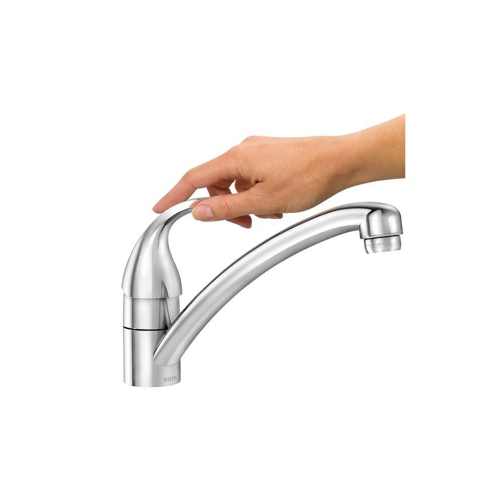 Moen Adler Kitchen Faucet Chrome 1 Handle - Ascmtools