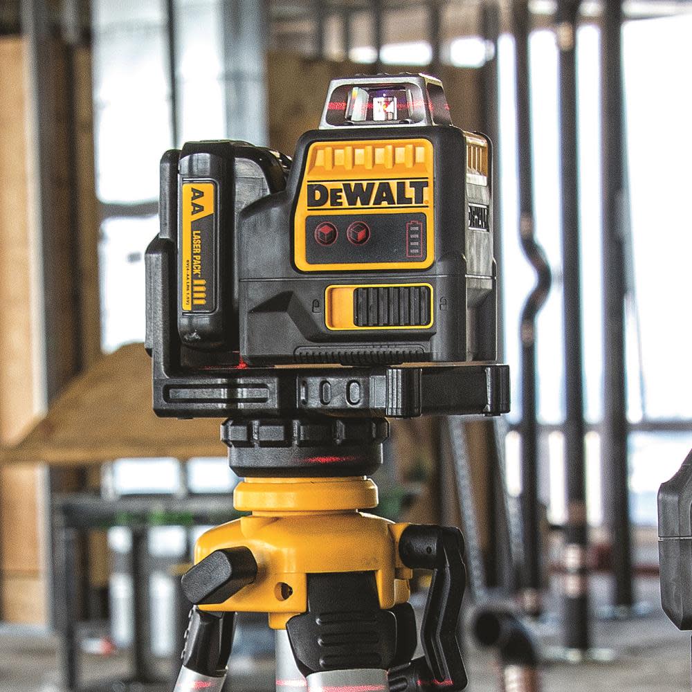 DEWALT Self Leveling 360 Degree Line and Vertical Line Red - Ascmtools