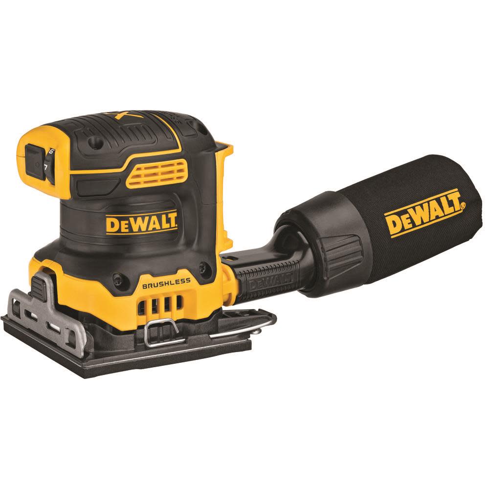 DEWALT 20V MAX XR 1/4 Sheet Sander with 4Ah Battery Bundle - Ascmtools
