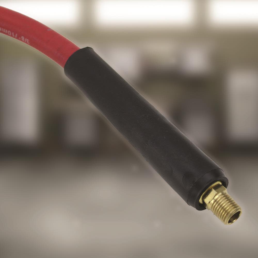 Milton 2760-50D – Steel Dual Arm Auto-Retractable Air Hose Reel 3/8″ x 50 ft. Rubber Hose – 300 Max PSI - Ascmtools