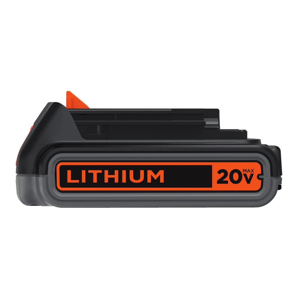 Black and Decker 20 volt MAX 2.0 Ah Lithium Battery Pack - Ascmtools