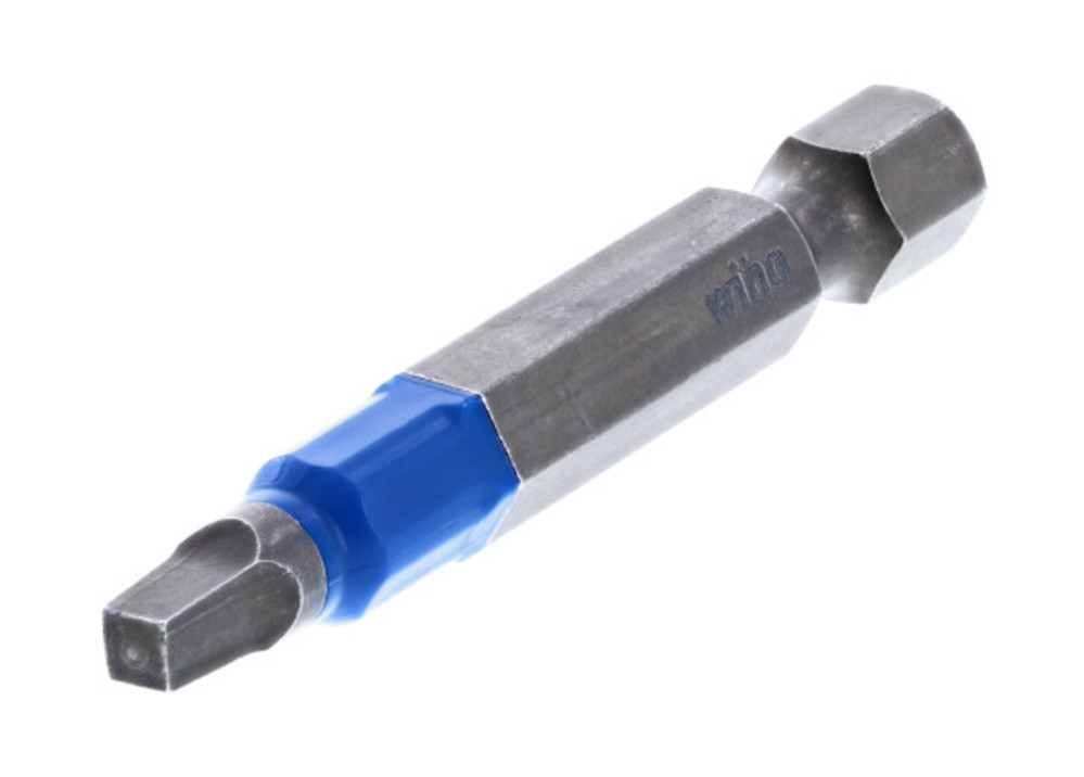 Wiha TerminatorBlue Impact Bit 2″ Square #2 15pk - Ascmtools