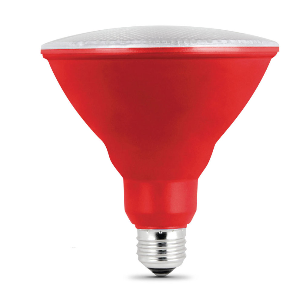 Feit Electric 120W PAR38 Red Holiday & Party LED Bulb 1pk - Ascmtools