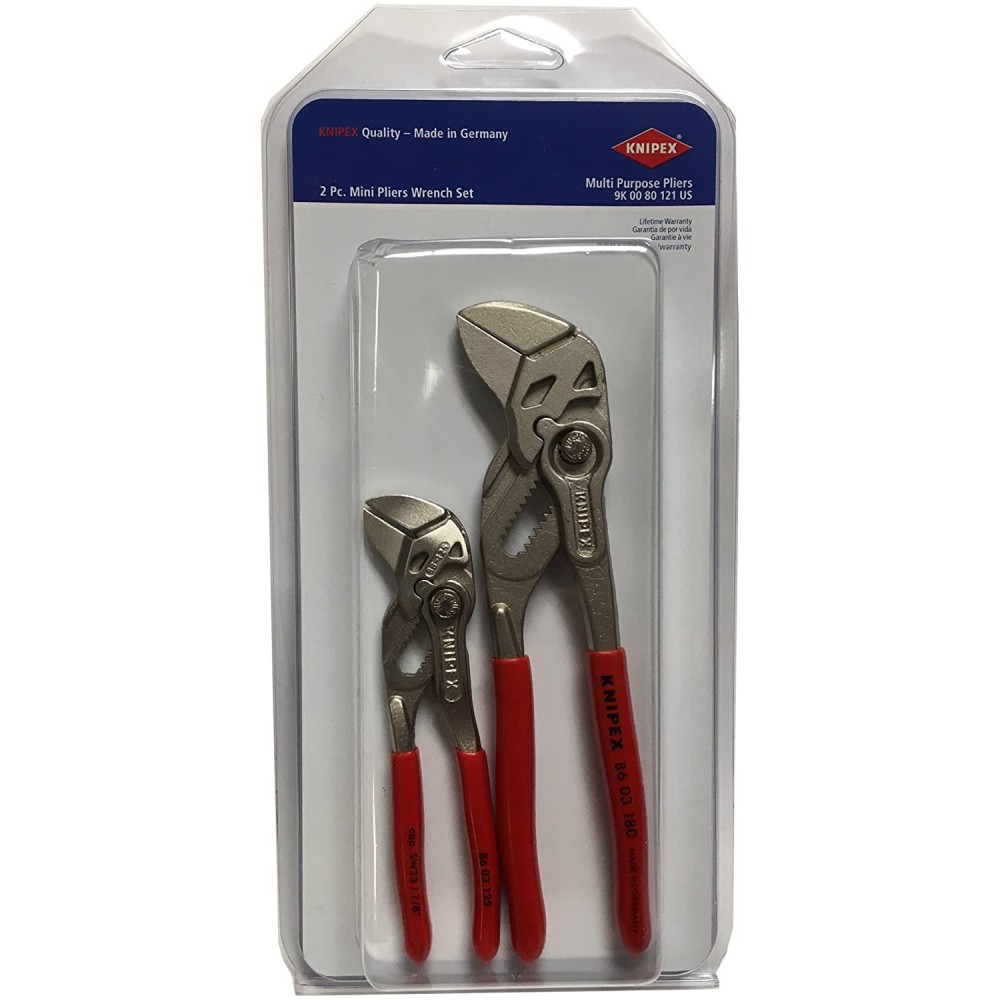 Knipex Mini Pliers Wrench Set 2pc - Ascmtools