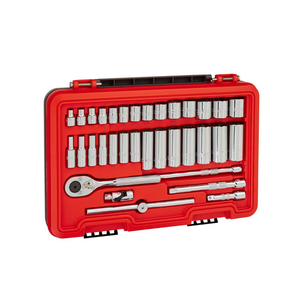 Proto Socket Set 3/8 DR 63pc SAE & MM 6pt - Ascmtools