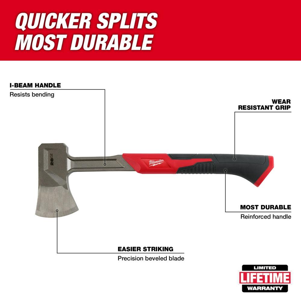 Milwaukee 16″ Splitting Axe - Ascmtools