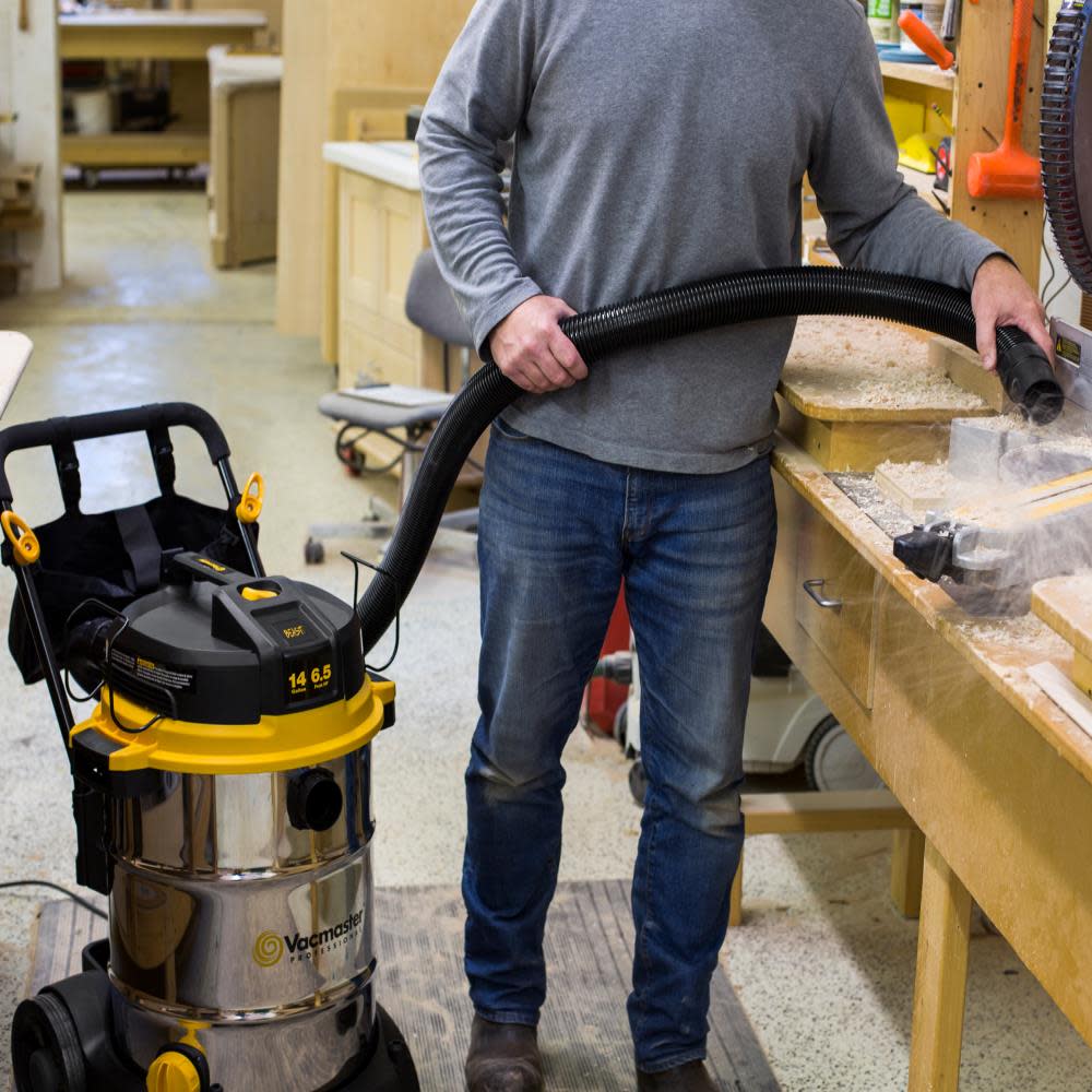 Vacmaster 14 Gallon Professional Wet/Dry Vac Beast Series - Ascmtools