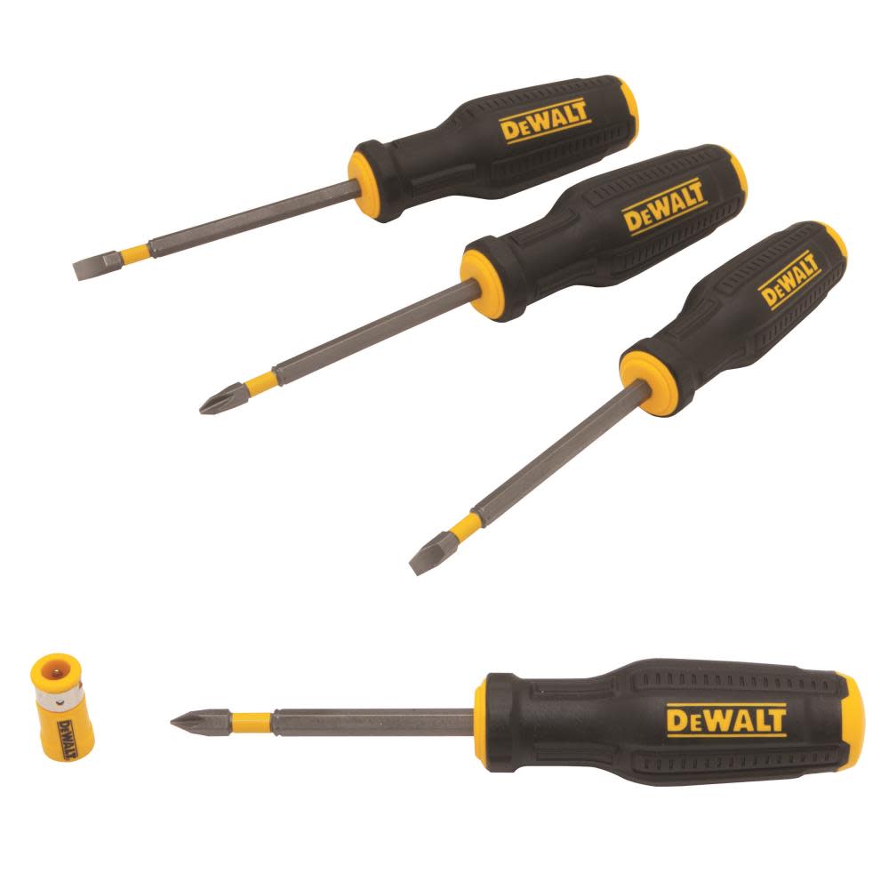 DEWALT Max Fit 4 piece Screwdriver Set - Ascmtools