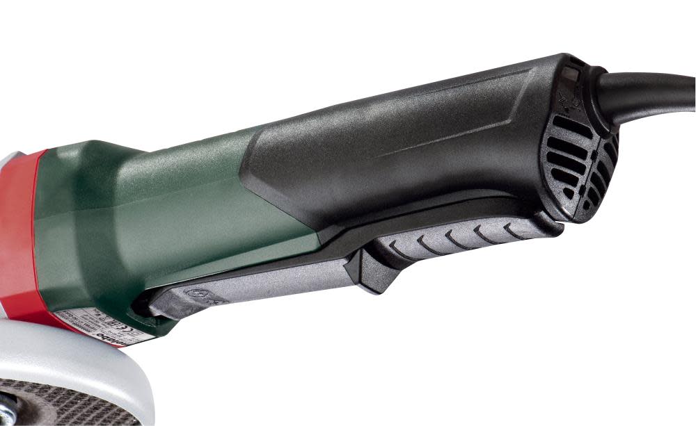 Metabo WPB12-125Quick 5In Angle Grinder with Brake Non-Locking Paddle Switch - Ascmtools