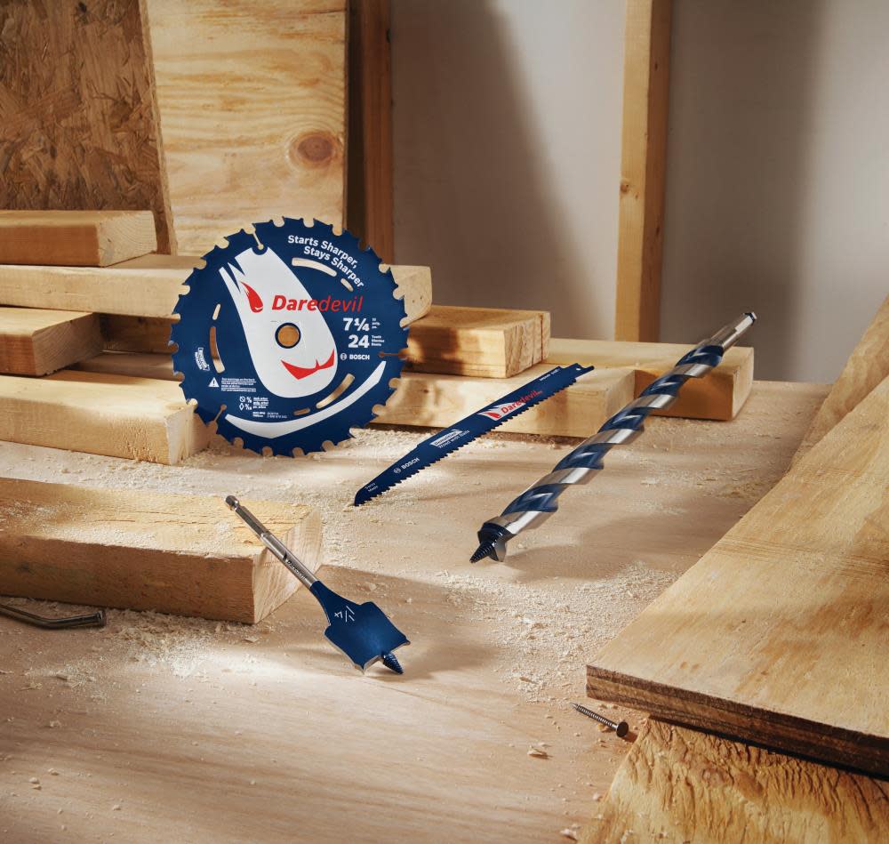 Bosch 6 pc. Daredevil Standard Spade Bit Set in Pouch - Ascmtools