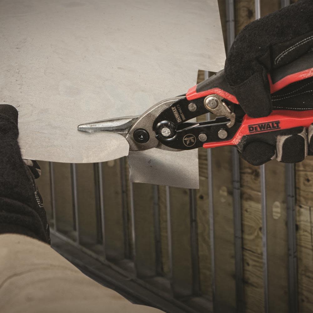 DEWALT Left Cut Ergo Aviation Snips - Ascmtools