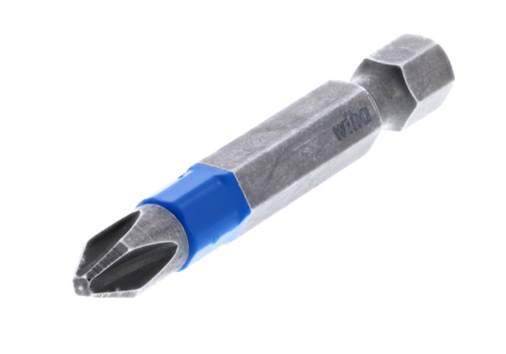Wiha TerminatorBlue Impact Bit Phillips #2 2″ 5pk - Ascmtools