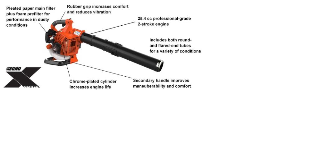 Echo X Series Handheld Blower 25.4cc - Ascmtools