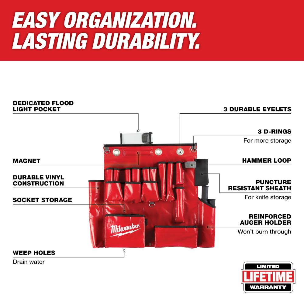 Milwaukee Aerial Tool Apron - Ascmtools