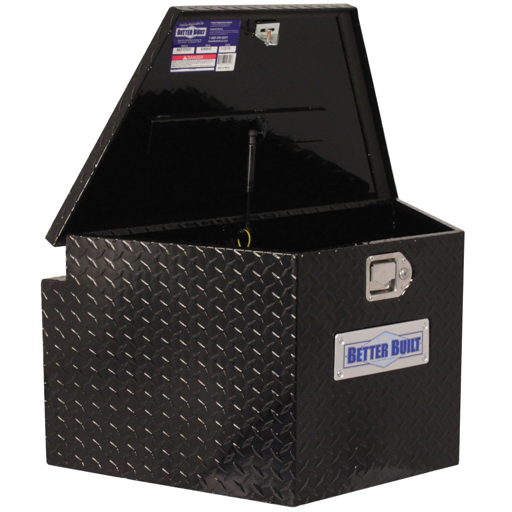 Better Built 18″ Utility Trailer Tongue Truck Box V Shaped Short Black - Ascmtools