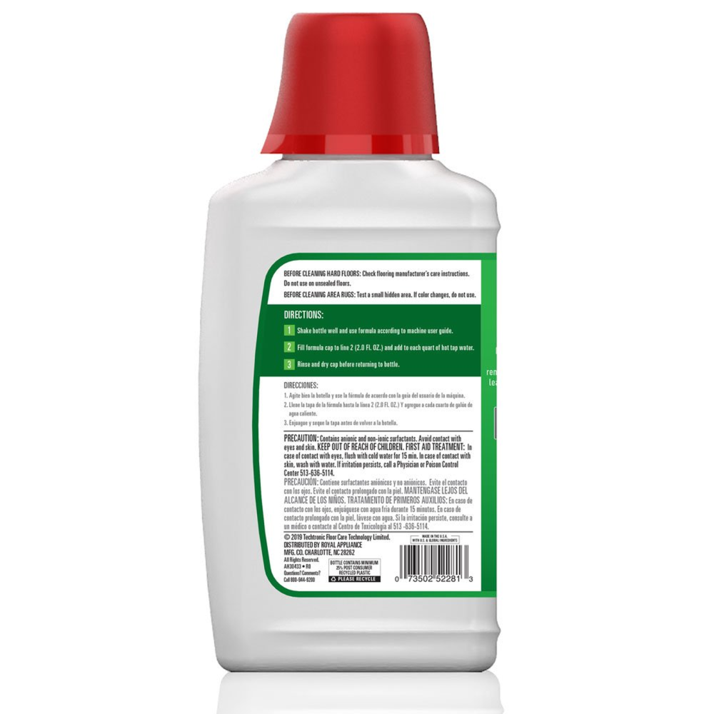 Hoover Residential Vacuum Renewal FloorMate Cleaner Solution Tile & Grout 32oz - Ascmtools