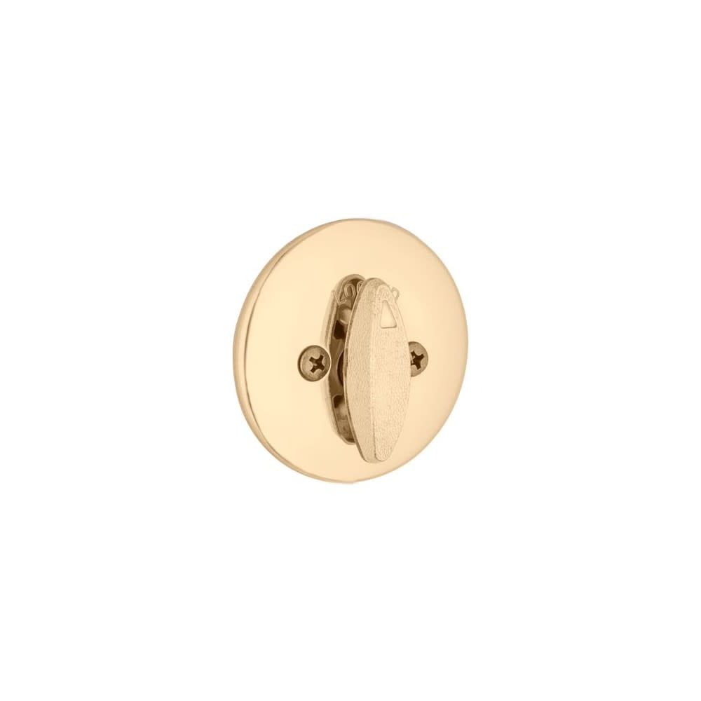 Kwikset SmartKey Door Deadbolt Polished Brass Single Cylinder - Ascmtools
