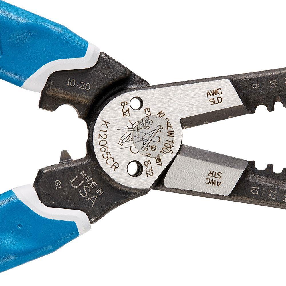 Klein Tools Heavy-Duty Wire Stripper Crimper - Ascmtools