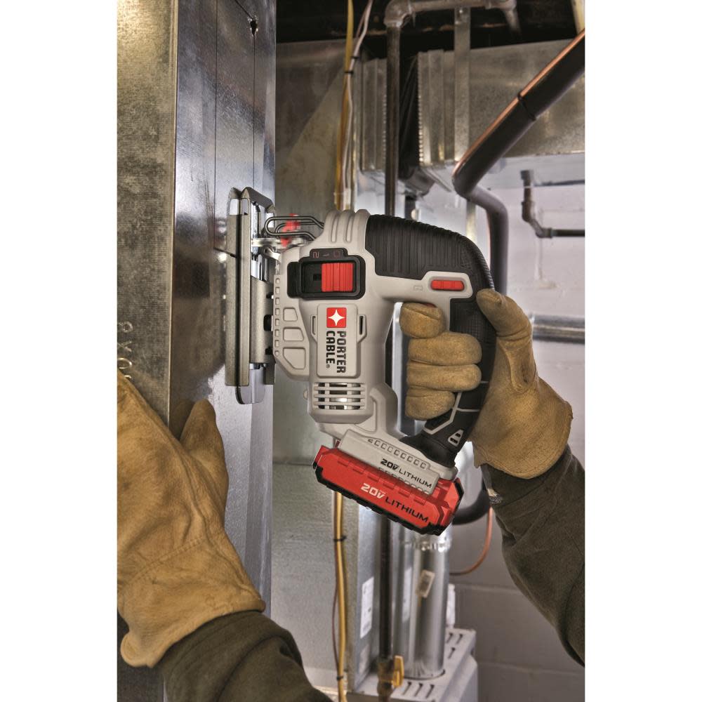 Porter Cable 20-volt MAX Variable Speed Keyless Cordless Jigsaw (Bare Tool) - Ascmtools