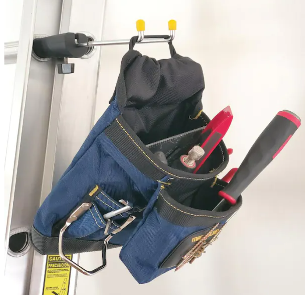 Monkey Rung Hands Free Holder for Extension Ladder - Ascmtools