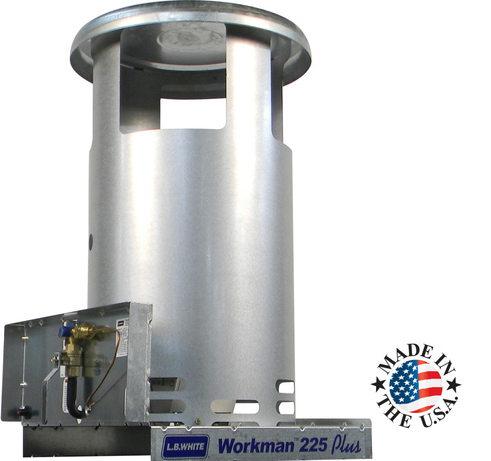 LB White Workman Convection LP heater 45K – 225K BTU - Ascmtools