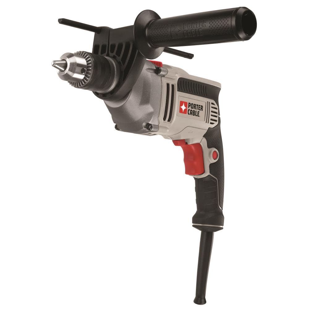 Porter Cable 7 Amp 1/2-in CSR Single Speed Hammer Drill - Ascmtools
