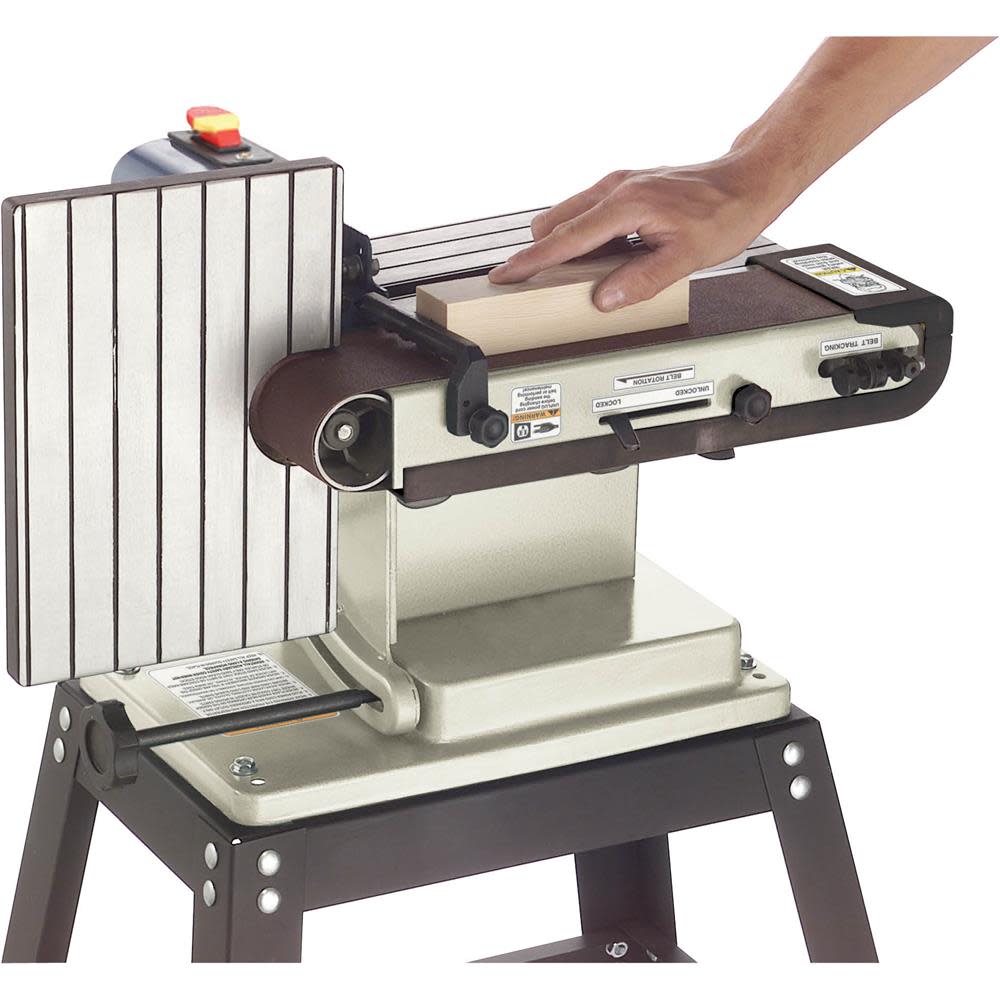 Shop Fox Horizontal/Vertical Edge Sander 110V 1/3HP 2100 Fpm - Ascmtools