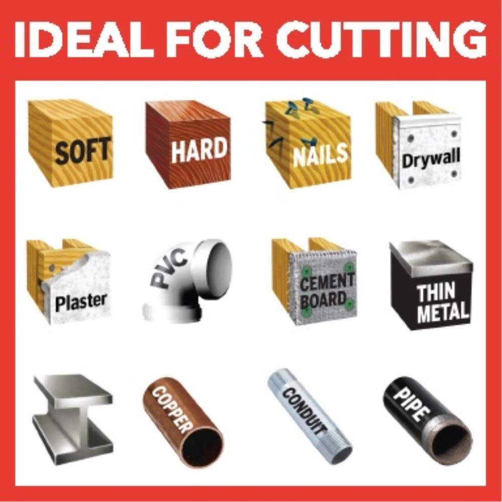 Dremel Multi Max Universal Carbide Flush Cut Blade 3pk - Ascmtools