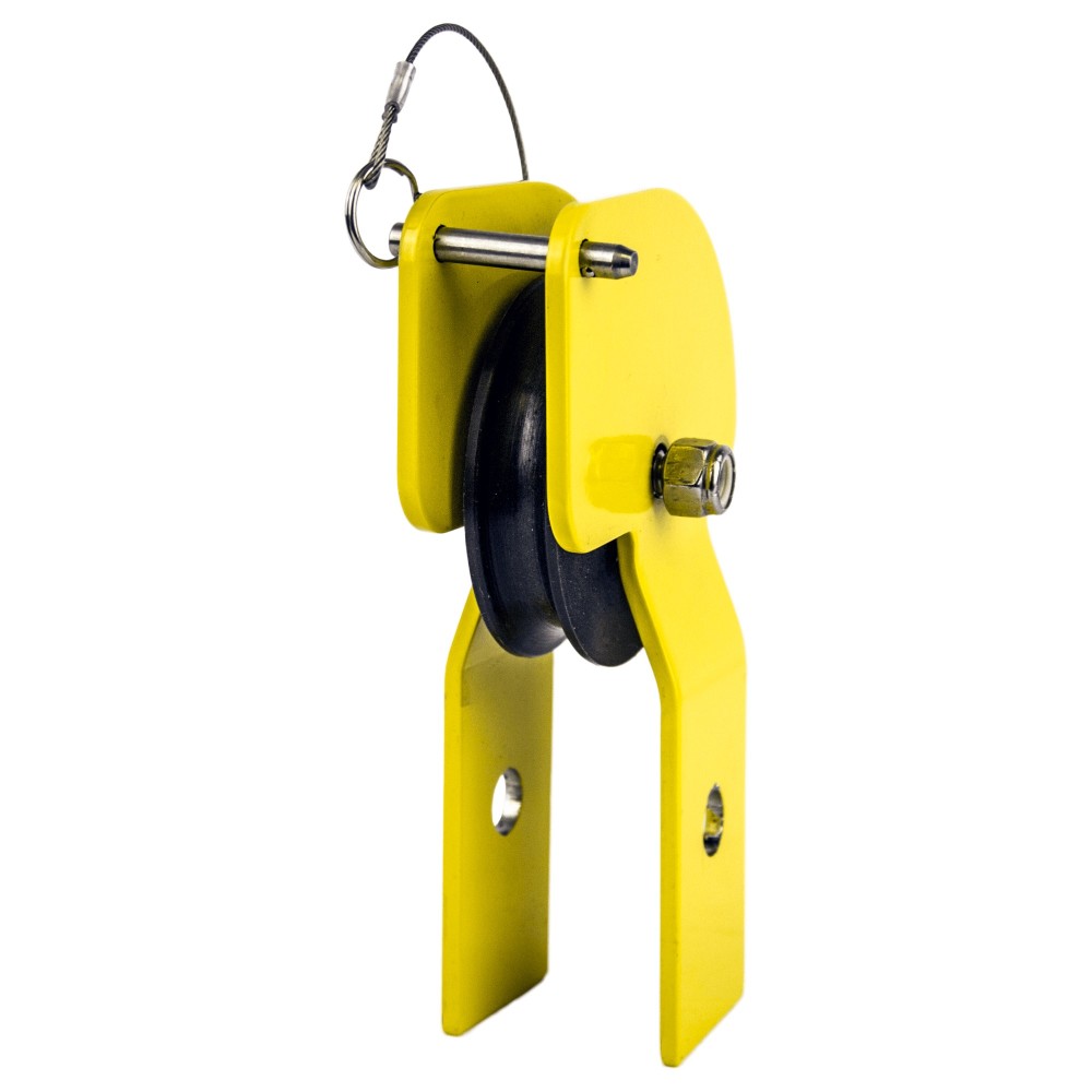 Guardian Fall Protection Powder Coated Steel Tri-Pod Pulley - Ascmtools