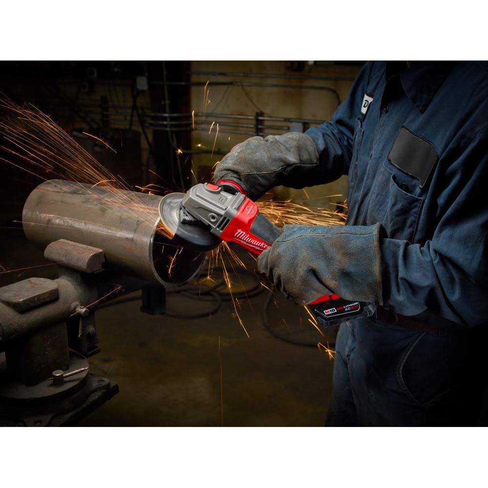 Milwaukee M18 FUEL 4 1/2″ / 5″ Braking Grinder Bare Tool Reconditioned - Ascmtools