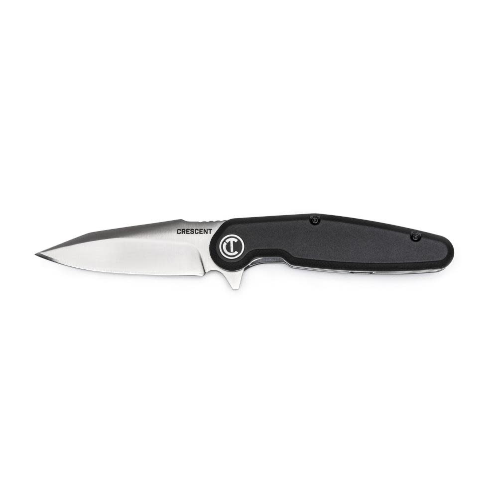 Crescent 3-1/2″ Harpoon Blade Composite Handle Pocket Knife - Ascmtools