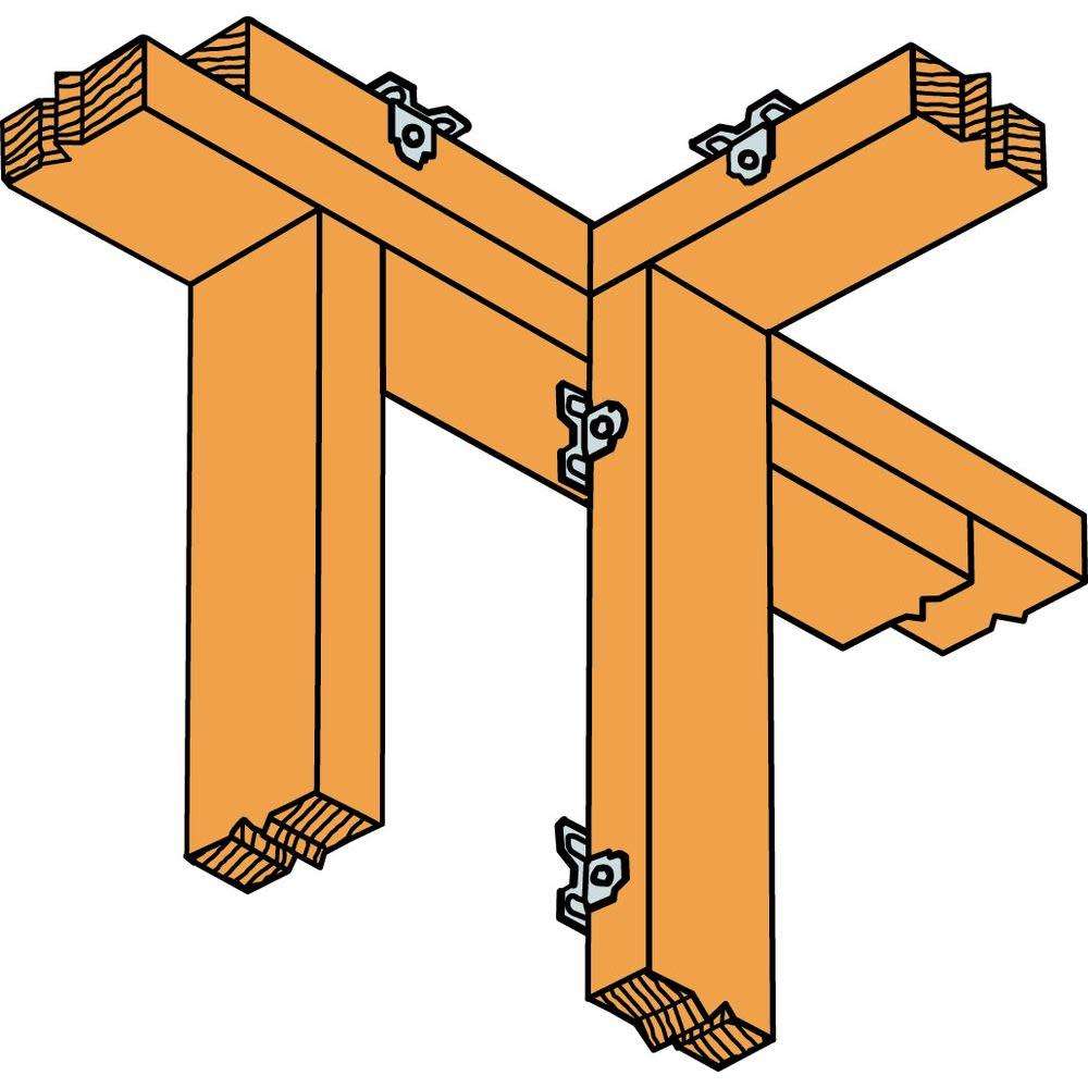 Simpson Strong-Tie 20 Ga Galvanized Steel Drywall Stop – 300/Pack - Ascmtools